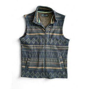 Smartwool Fair Isle Wool Zip Up Vest Medium
